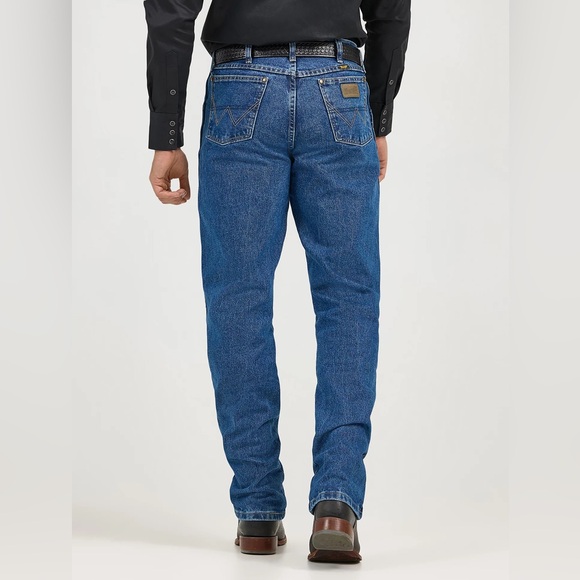 Wrangler “George Strait” Cowboy Cut Collection Blue Jeans - Picture 4 of 12